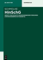 Cover von HinSchG