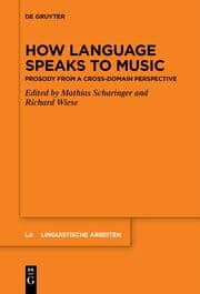 Cover von How Language Speaks to Music