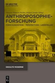 Cover von Anthroposophieforschung