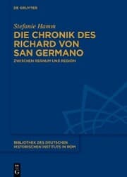 Cover von Die Chronik des Richard von San Germano