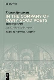 Cover von In the Company of Many Good Poets. Collected Papers of Franco Montanari