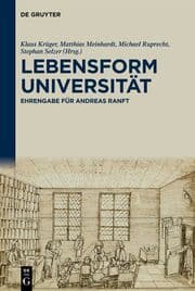 Cover von Lebensform Universität
