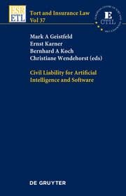 Cover von Civil Liability for Artificial Intelligence and Software