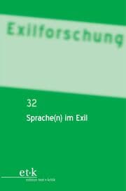 Cover von Sprache(n) im Exil