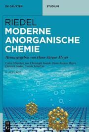 Cover von Riedel Moderne Anorganische Chemie