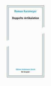 Cover von Doppelte Artikulation
