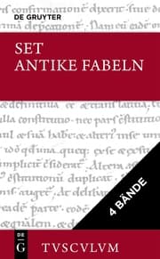 Cover von [Set Antike Fabeln, Tusculum, 4 Bände]
