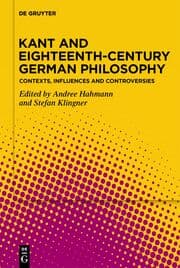 Cover von Kant and Eighteenth-Century German Philosophy