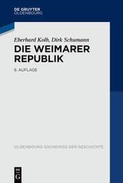 Cover von Die Weimarer Republik