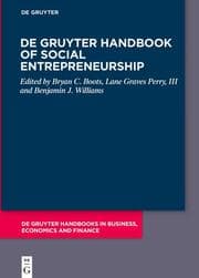 Cover von De Gruyter Handbook of Social Entrepreneurship