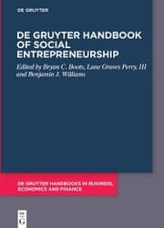Cover von De Gruyter Handbook of Social Entrepreneurship