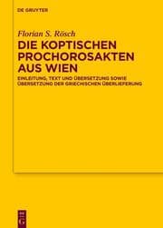 Cover von Die koptischen Prochorosakten aus Wien