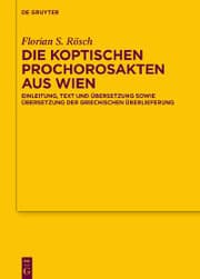 Cover von Die koptischen Prochorosakten aus Wien