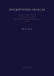 Cover von Inscriptiones Scythiae minores