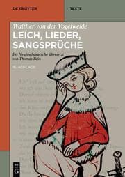 Cover von Walther von der Vogelweide: Leich, Lieder, Sangsprüche