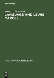 Cover von Language and Lewis Caroll
