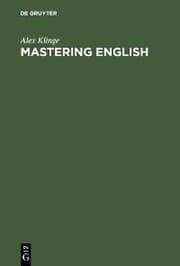 Cover von Mastering English