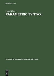 Cover von Parametric Syntax