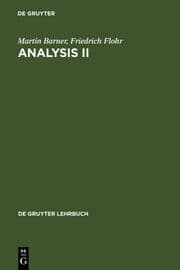 Cover von Analysis II