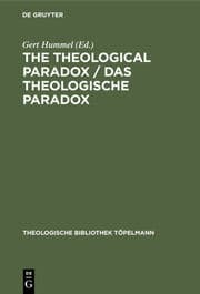 Cover von The Theological Paradox / Das theologische Paradox