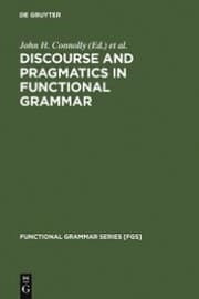 Cover von Discourse and Pragmatics in Functional Grammar