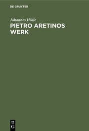 Cover von Pietro Aretinos Werk
