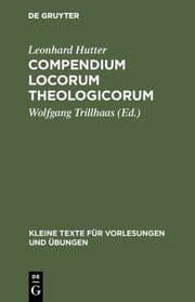 Cover von Compendium Locorum Theologicorum
