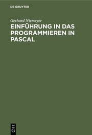 Cover von Einführung in das Programmieren in PASCAL