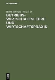 Cover von Betriebswirtschaftslehre und Wirtschaftspraxis