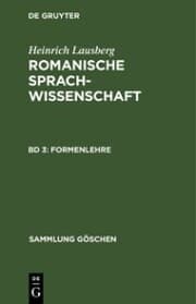 Cover von Formenlehre