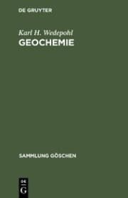 Cover von Geochemie