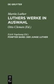 Cover von Der junge Luther