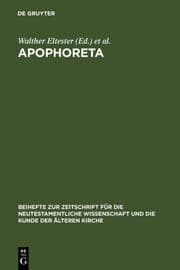 Cover von Apophoreta