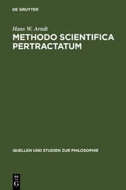 Cover von Methodo scientifica pertractatum