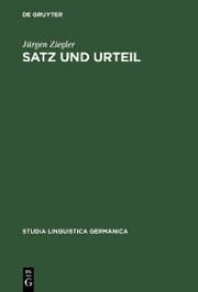 Cover von Satz und Urteil