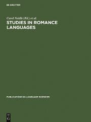 Cover von Studies in Romance Languages