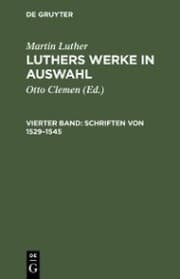 Cover von Schriften von 1529-1545