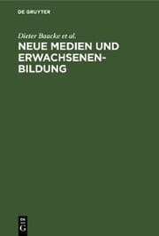 Cover von Neue Medien und Erwachsenenbildung