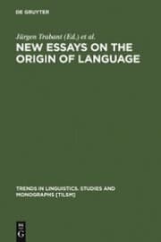 Cover von New Essays on the Origin of Language