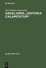 Cover von Abaelards 'Historia calamitatum'