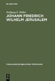 Cover von Johann Friedrich Wilhelm Jerusalem