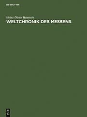 Cover von Weltchronik des Messens