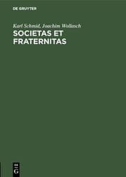 Cover von Societas et Fraternitas