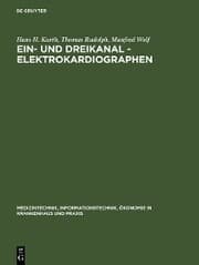 Cover von Ein- und Dreikanal - Elektrokardiographen