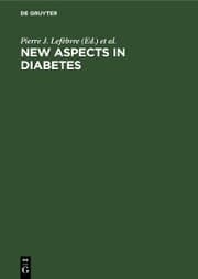 Cover von New Aspects in Diabetes