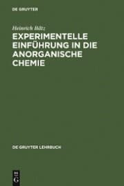 Cover von Experimentelle Einführung in die Anorganische Chemie