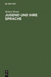 Cover von Jugend und ihre Sprache