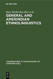 Cover von General and Amerindian Ethnolinguistics