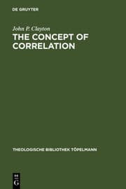 Cover von The Concept of Correlation