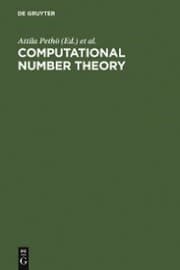 Cover von Computational Number Theory